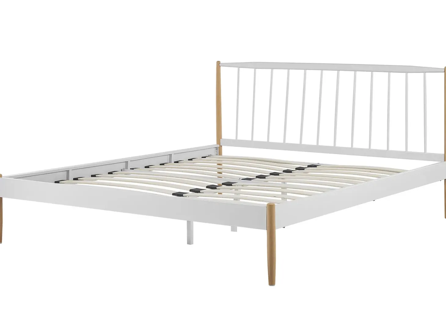 Seng Metal MAURS 180 x 200 cm Hvid