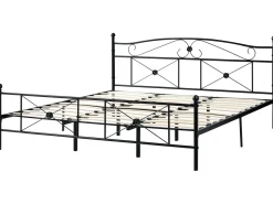 Seng Metal RODEZ 180 x 200 cm Sort