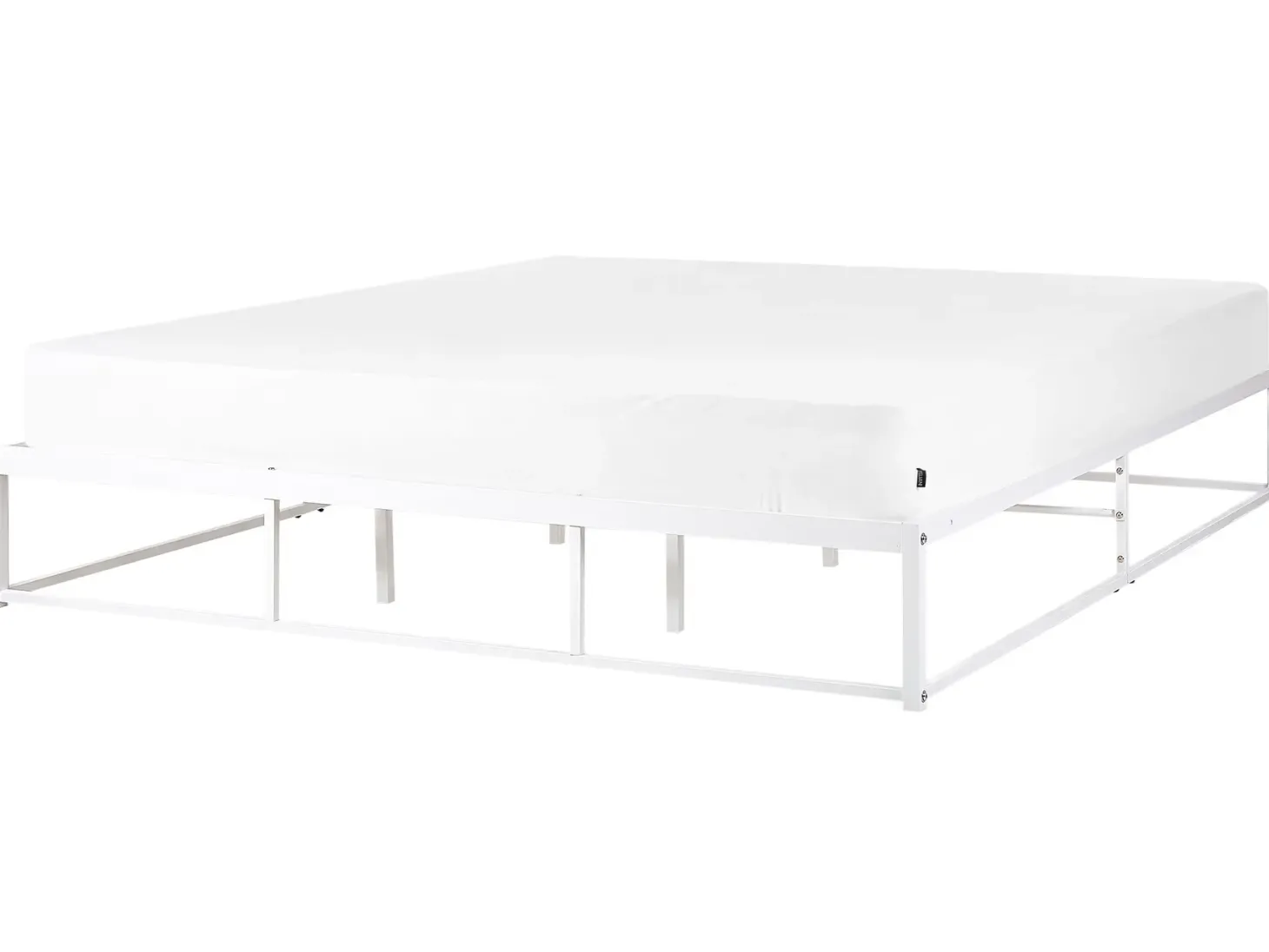 Seng Metal VIRY 180 x 200 cm Hvid