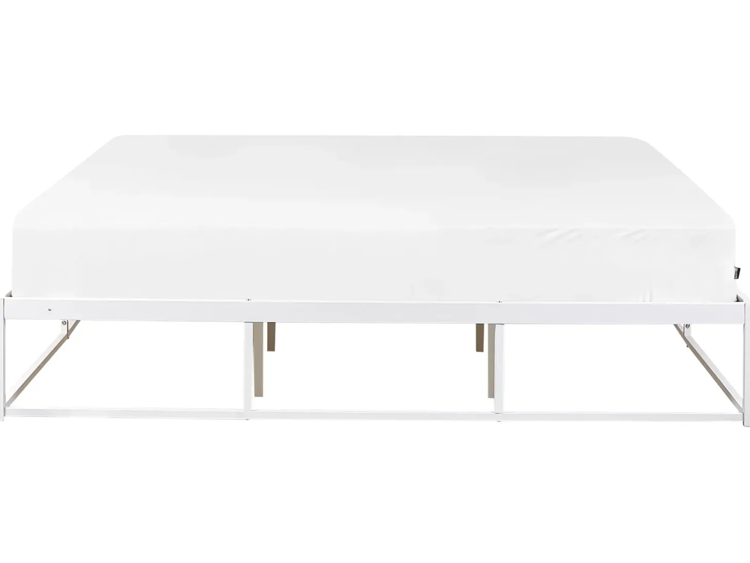 Seng Metal VIRY 180 x 200 cm Hvid