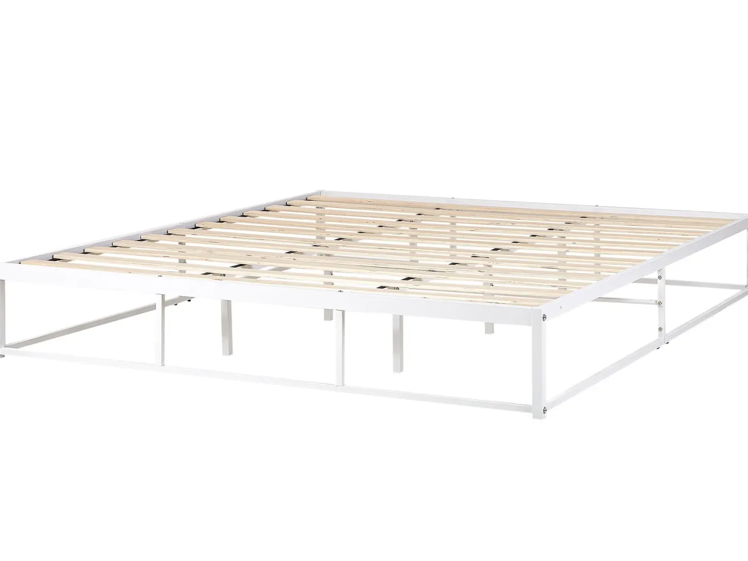 Seng Metal VIRY 180 x 200 cm Hvid
