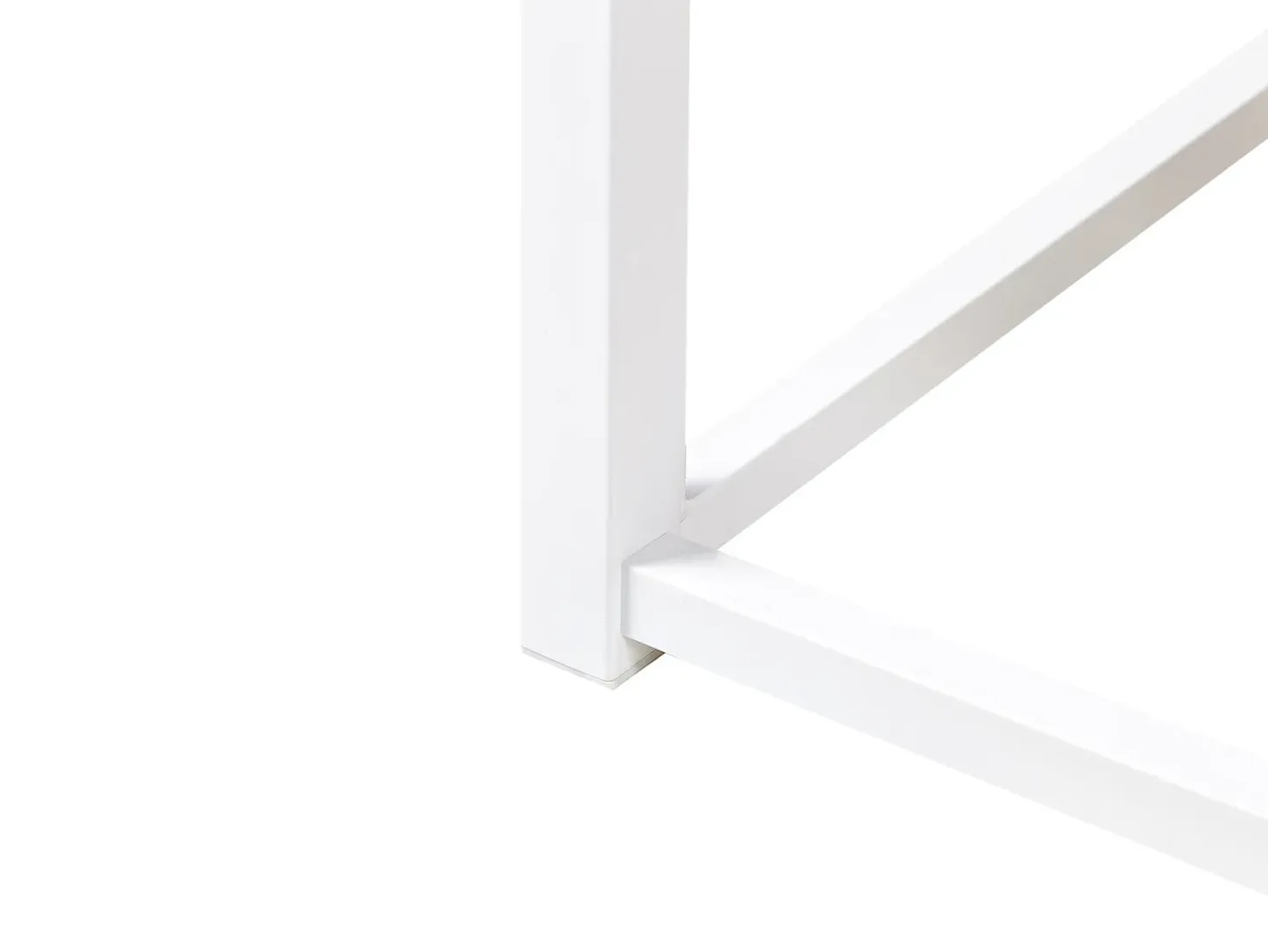 Seng Metal VIRY 180 x 200 cm Hvid
