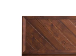 Seng MIALET 160 x 200 cm Mørkebrun