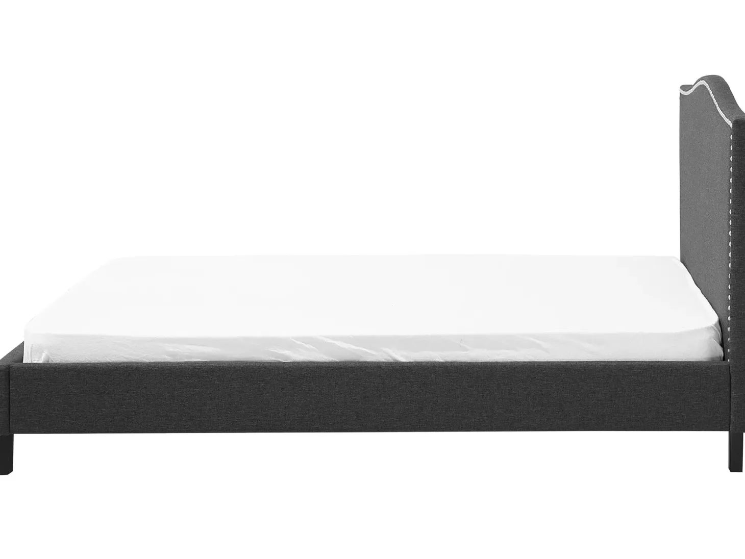 Seng MONTPELLIER 180 x 200 cm LED Hvid