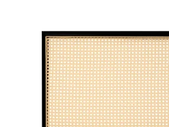 Seng PE-rattan AVANTON 180 x 200 cm Sort