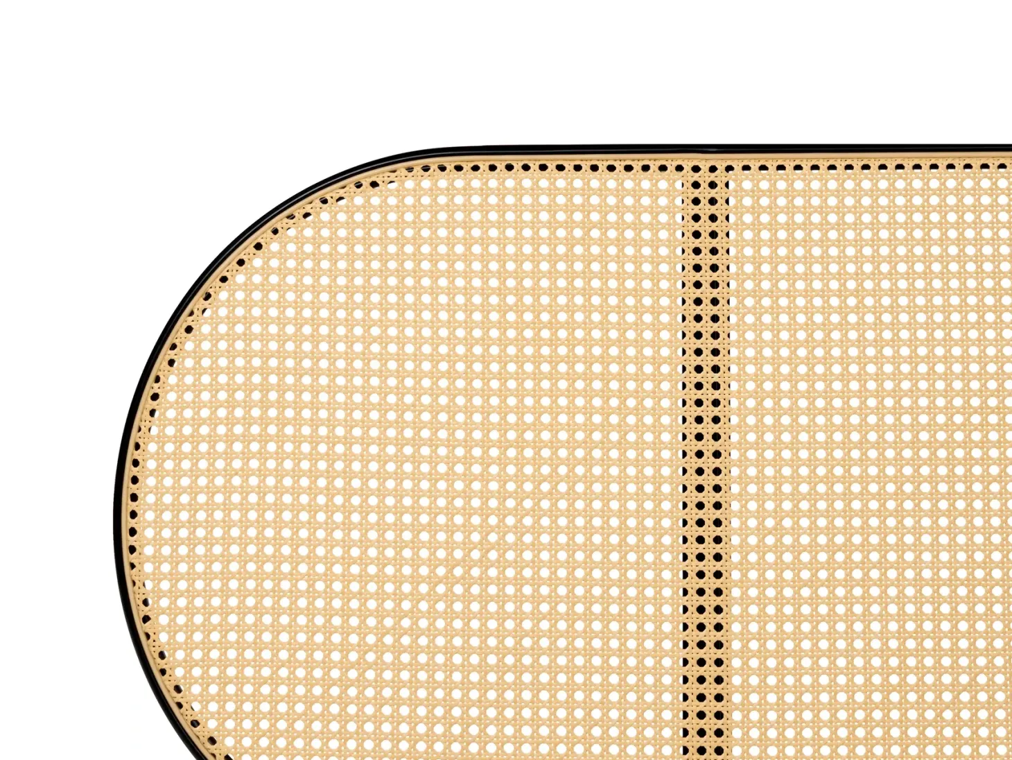 Seng PE-rattan BOULIN 180 x 200 cm Sort