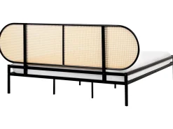 Seng PE-rattan BOULIN 180 x 200 cm Sort