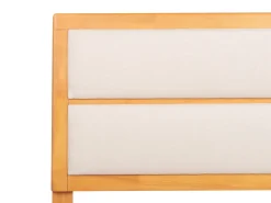 Seng POISSY 180 x 200 cm Naturlig ask