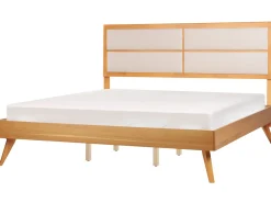 Seng POISSY 180 x 200 cm Naturlig ask