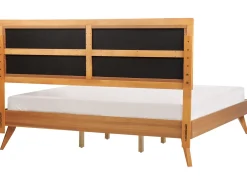 Seng POISSY 180 x 200 cm Naturlig ask