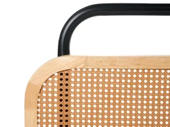 Seng Rattan BOUSSICOURT 180 x 200 cm Lysebrun