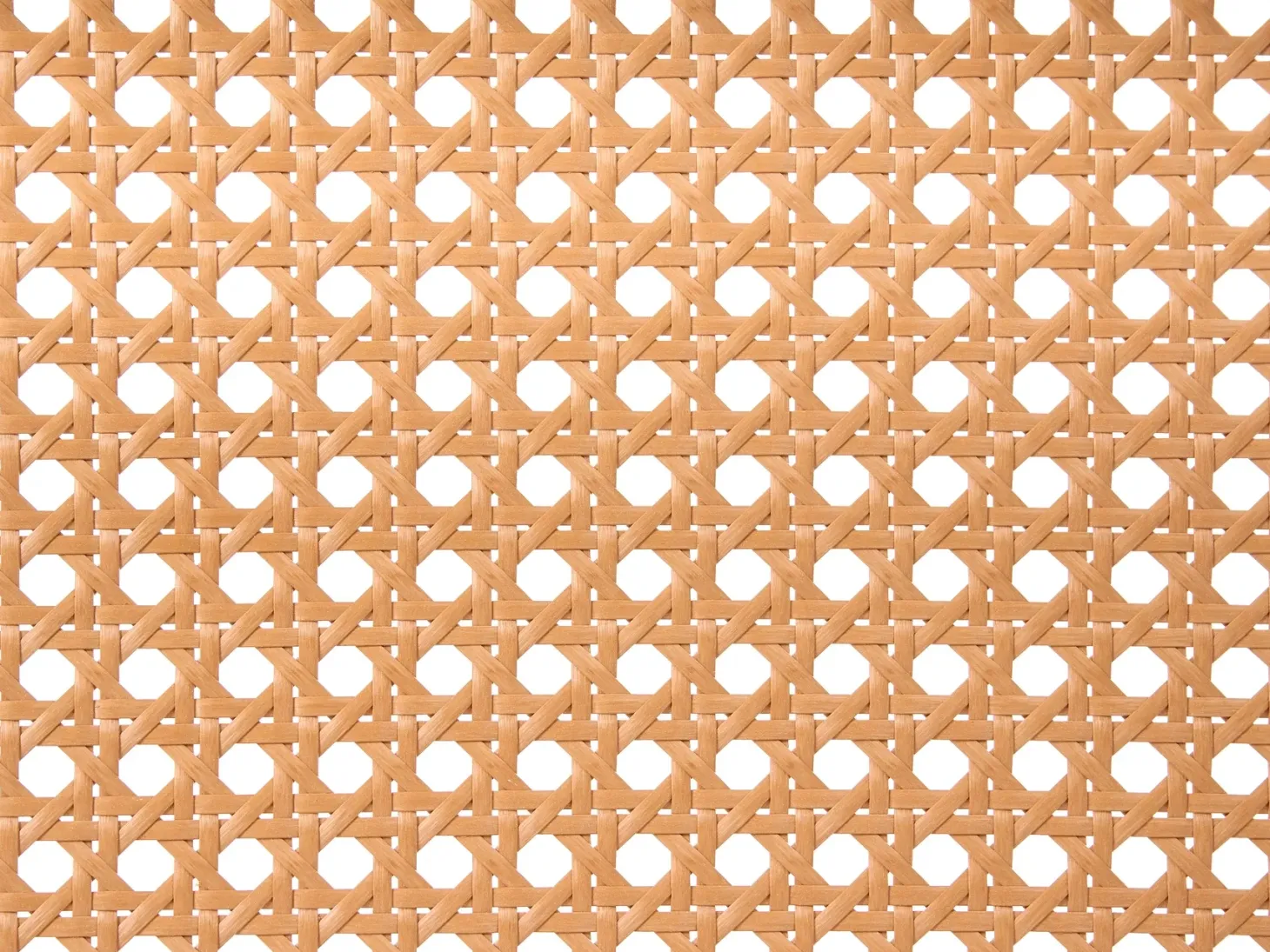 Seng Rattan BOUSSICOURT 180 x 200 cm Lysebrun