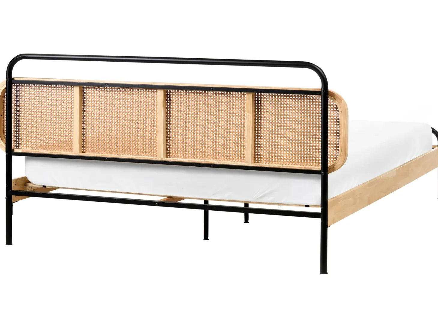 Seng Rattan BOUSSICOURT 180 x 200 cm Lysebrun