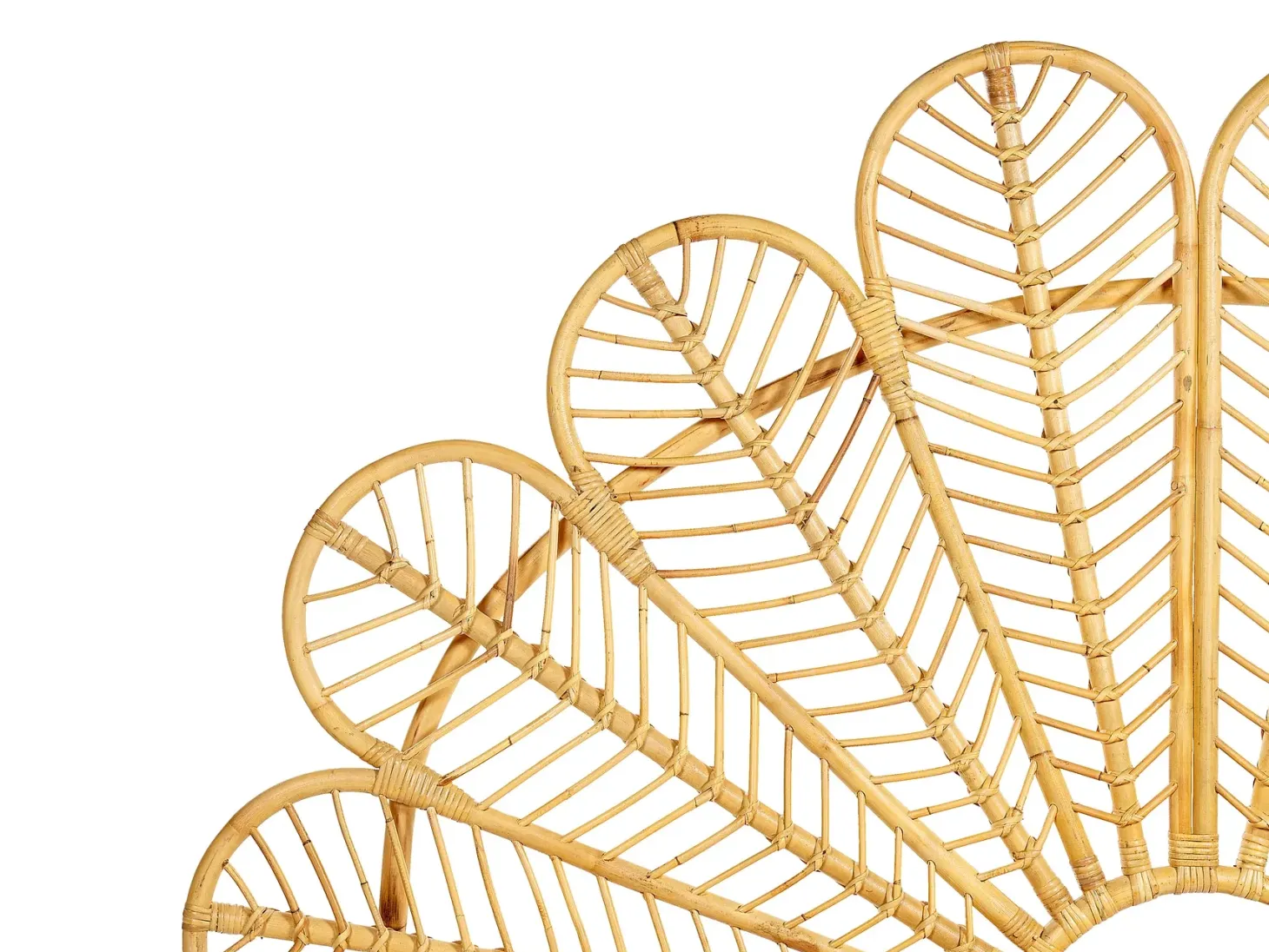 Seng Rattan FLORENTINE 180 x 200 cm Lysebrun