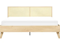 Seng Rattan MONPAZIER 180 x 200 cm Lysebrun
