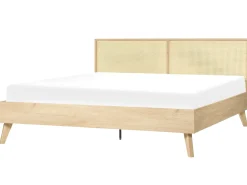 Seng Rattan MONPAZIER 180 x 200 cm Lysebrun