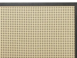Seng Rattan MONPAZIER 180 x 200 cm Sort