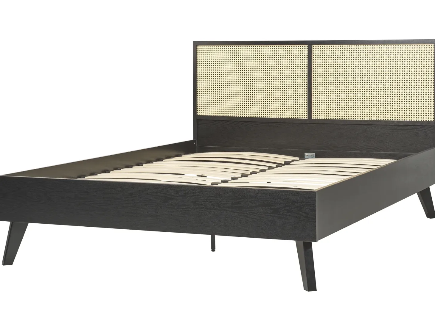 Seng Rattan MONPAZIER 140 x 200 cm Sort