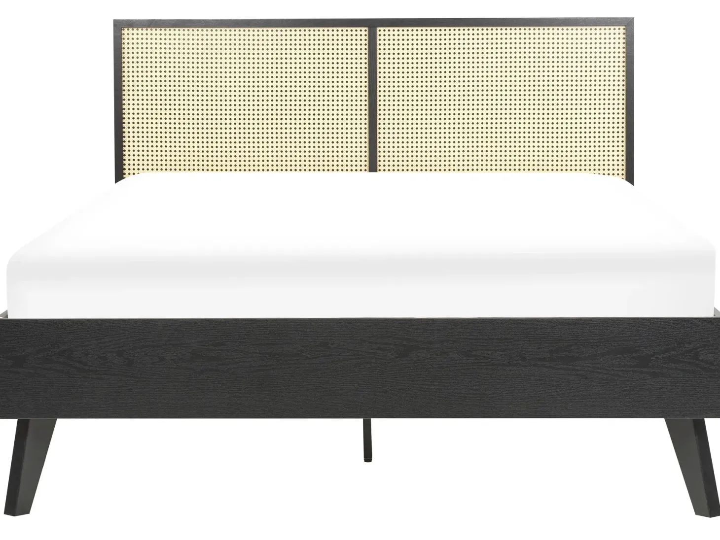 Seng Rattan MONPAZIER 140 x 200 cm Sort
