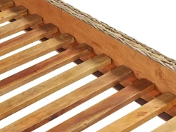 Seng Rattan SALBRIS 180 x 200 cm Naturlig