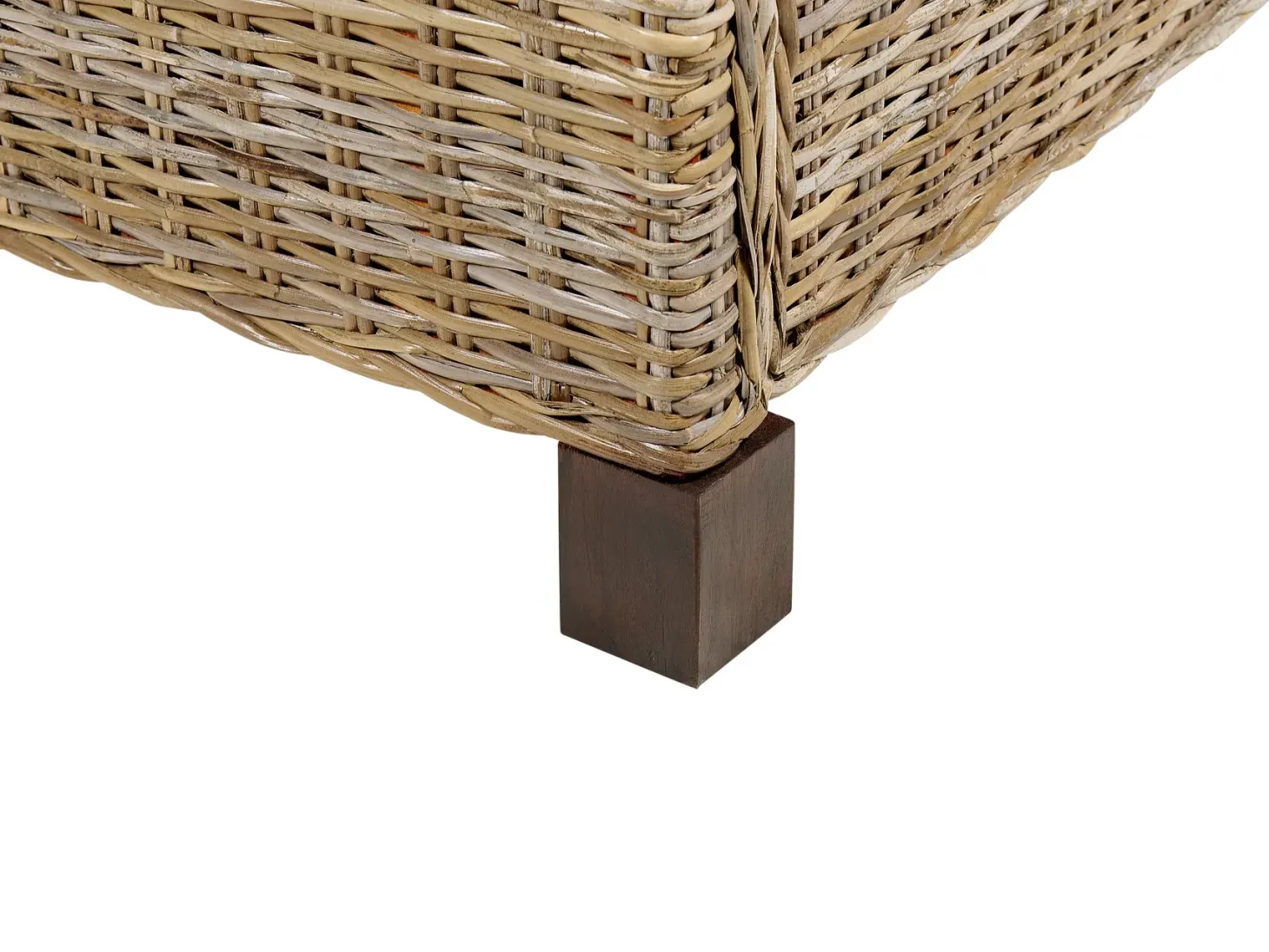 Seng Rattan SALBRIS 180 x 200 cm Naturlig