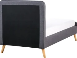 Seng RENNES 90 x 200 cm Mørkegrå