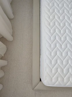 Seng ROISEL 180 x 200 cm Lys Beige