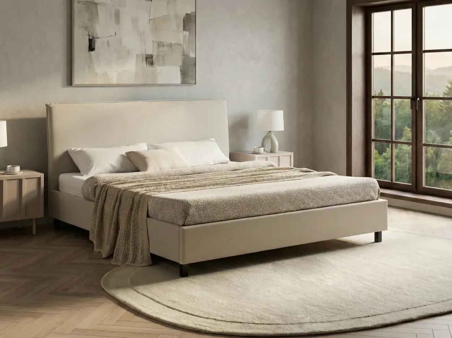 Seng SENNEZ 180 x 200 cm Beige