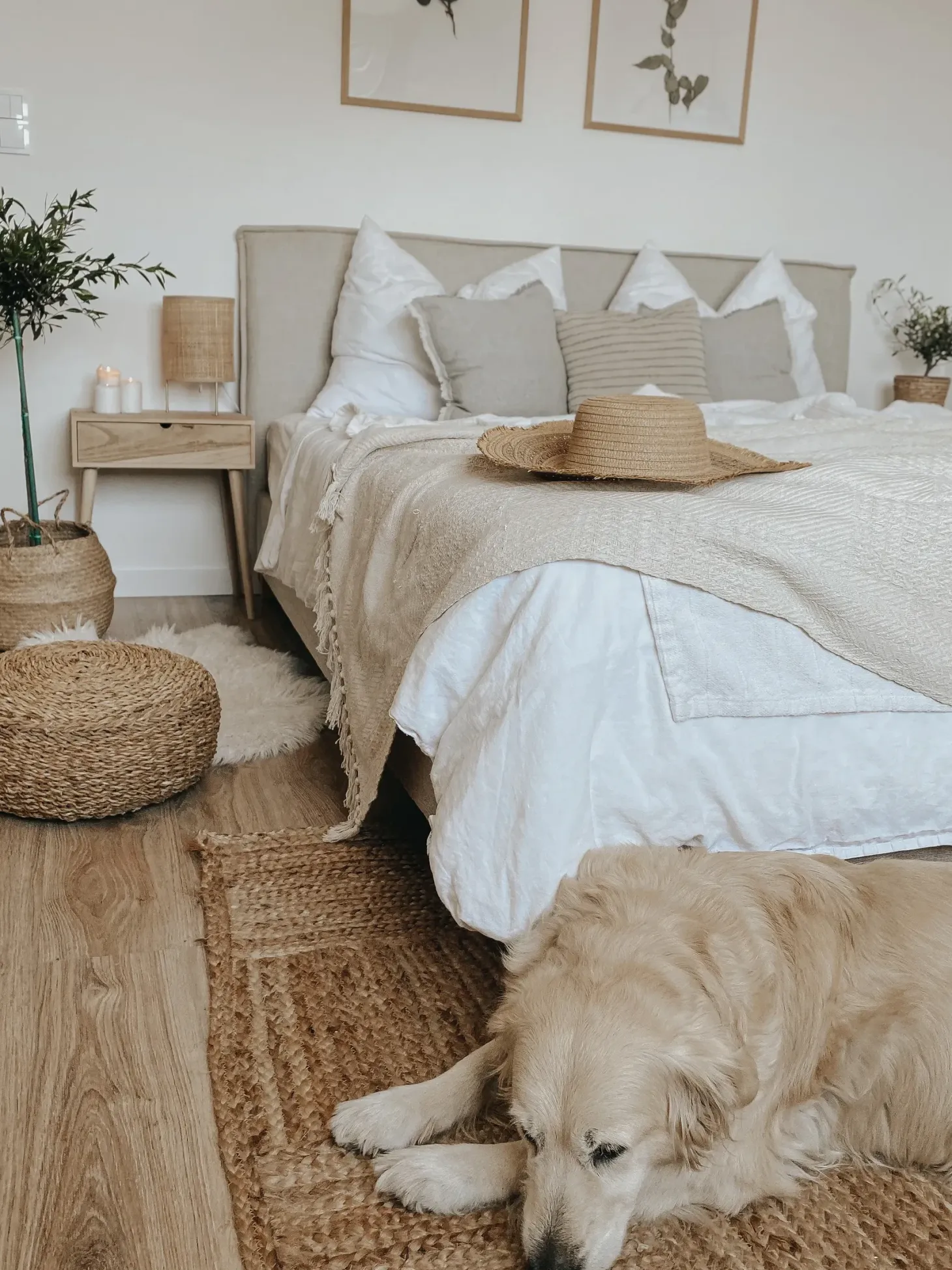 Seng SENNEZ 180 x 200 cm Beige