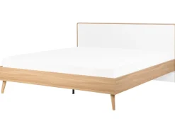 Seng SERRIS 180 x 200 cm Lysebrun