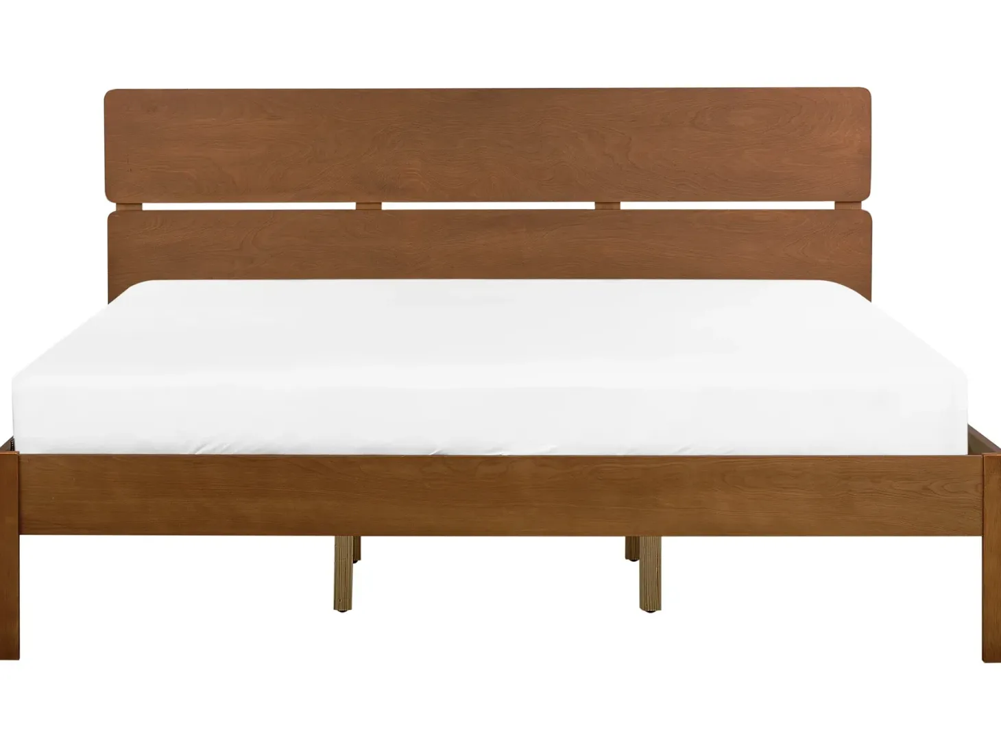 Seng Træ BOISSET 180 x 200 cm Mørkebrun