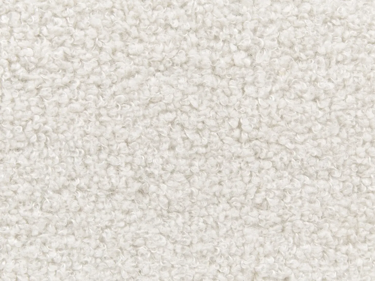 Seng uden hovedgærde Boucle ROANNE 90 x 200 cm Lys Beige