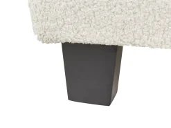 Seng uden hovedgærde Boucle ROANNE 180 x 200 cm Lys Beige