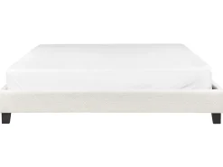 Seng uden hovedgærde Boucle ROANNE 180 x 200 cm Lys Beige