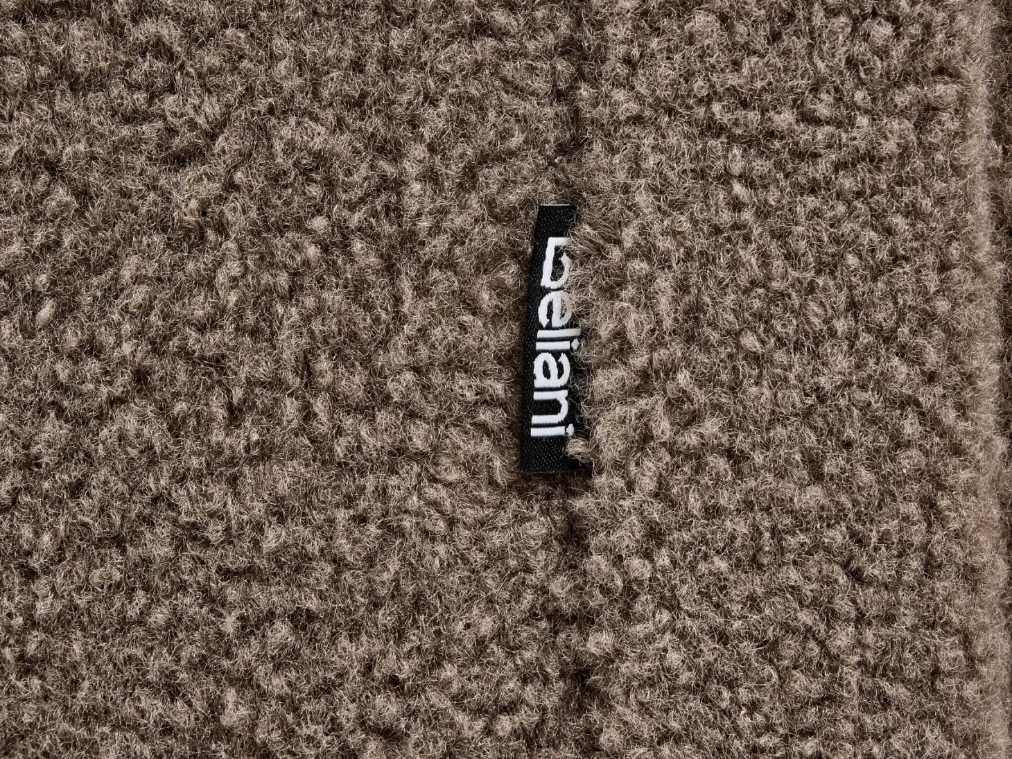 Seng uden hovedgærde Boucle ROANNE 180 x 200 cm Brungrå