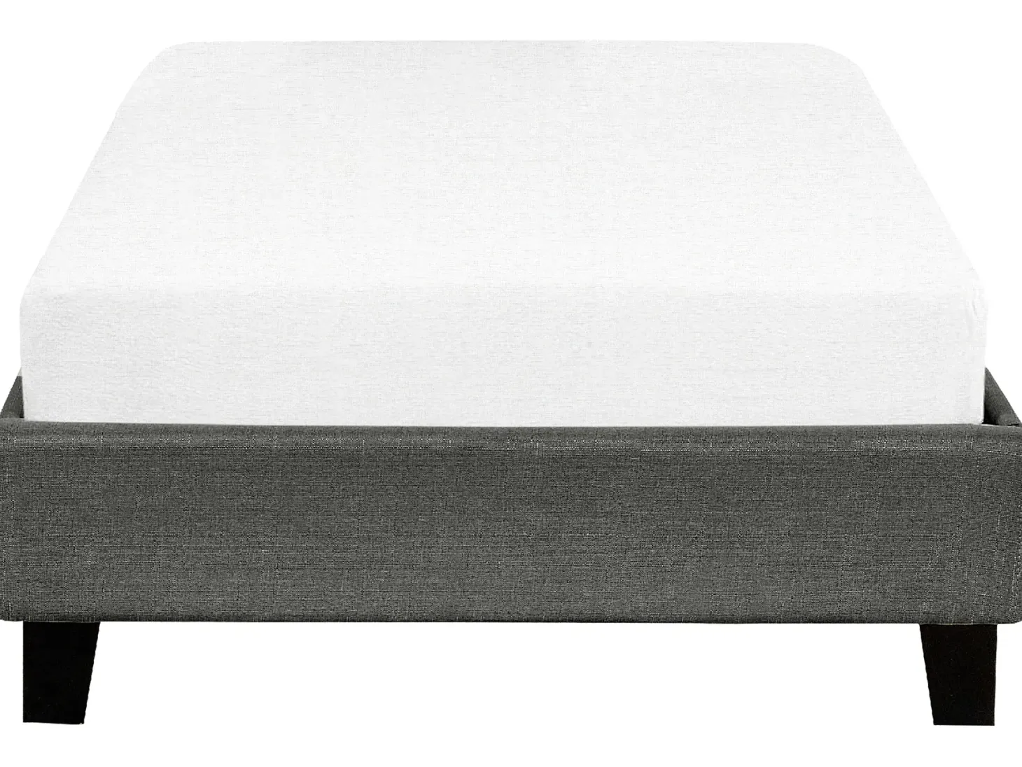 Seng uden hovedgærde ROANNE 90 x 200 cm Grå