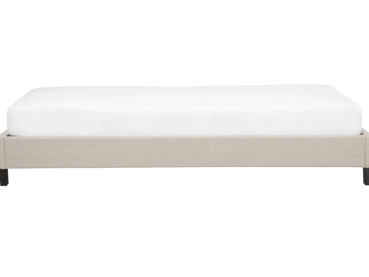 Seng uden hovedgærde ROANNE 90 x 200 cm Beige