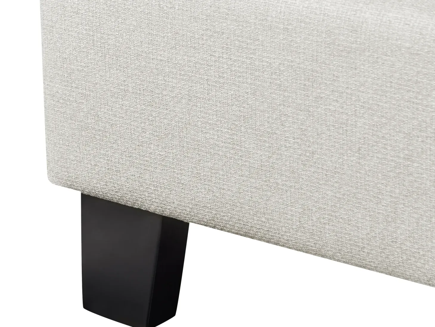 Seng uden hovedgærde ROANNE 140 x 200 cm Lys Beige