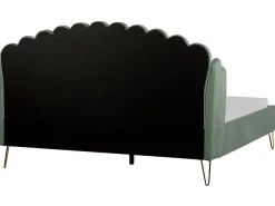 Seng Velour AMBILLOU 180 x 200 cm Grøn