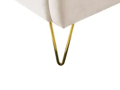 Seng Velour AMBILLOU 180 x 200 cm Lys Beige