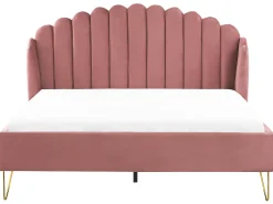 Seng Velour AMBILLOU 180 x 200 cm Lyserød