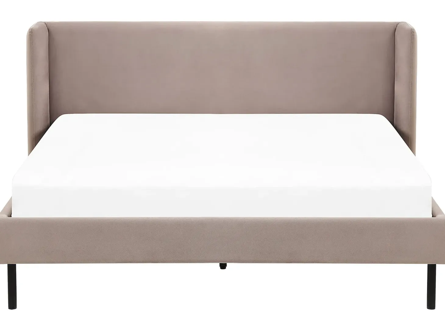 Seng Velour ARETTE 160 x 200 cm Brungrå