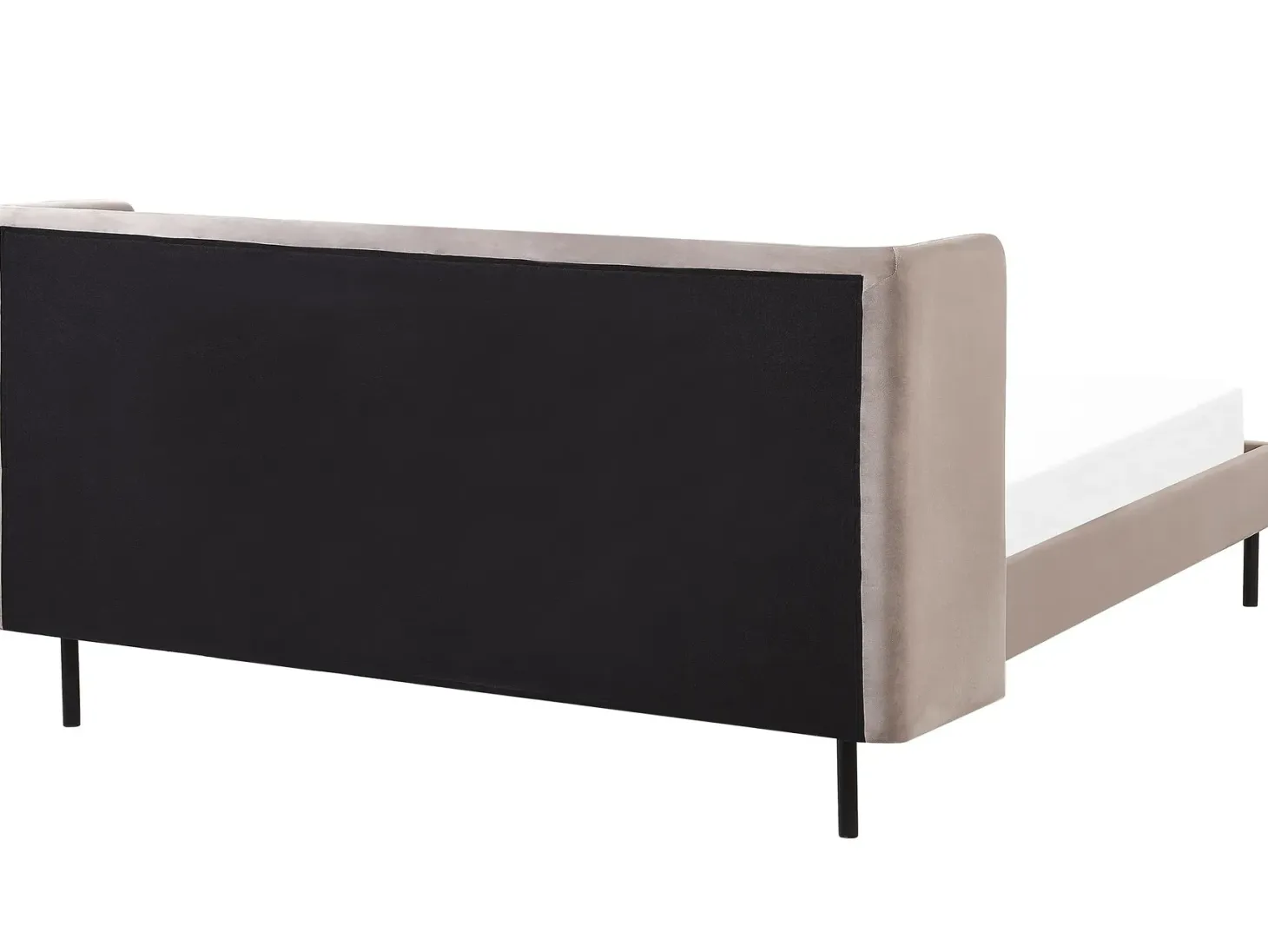 Seng Velour ARETTE 160 x 200 cm Brungrå