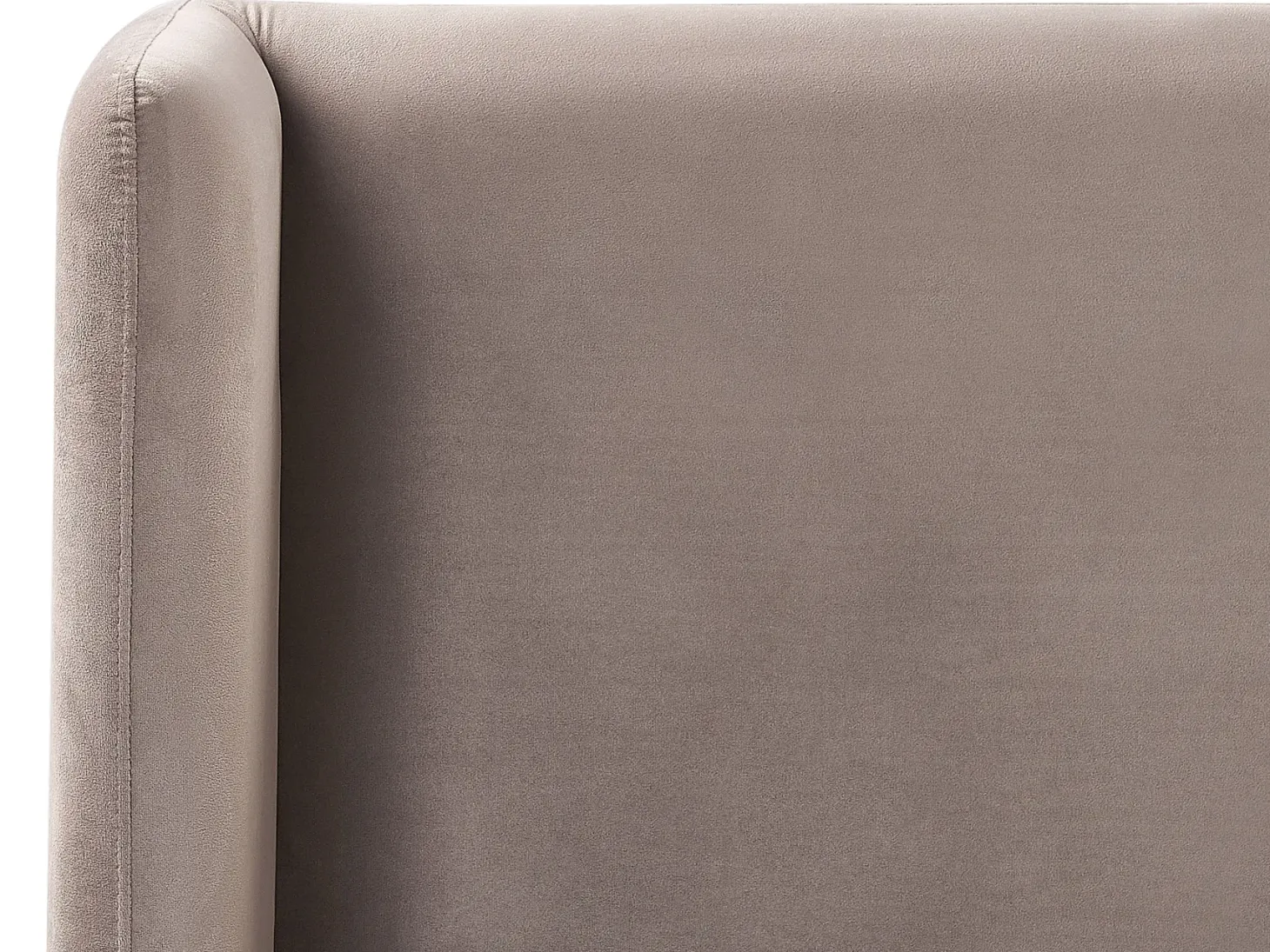 Seng Velour ARETTE 160 x 200 cm Brungrå