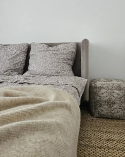 Seng Velour ARETTE 160 x 200 cm Brungrå