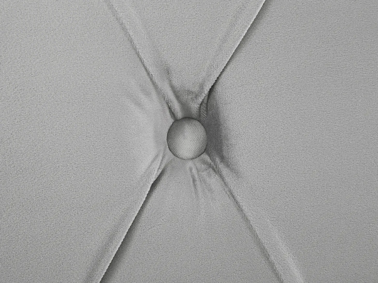 Seng Velour AVALLON 180 x 200 cm Grå