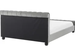 Seng Velour AVALLON 180 x 200 cm Grå