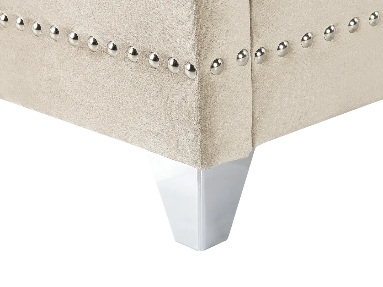 Seng Velour AYETTE 180 x 200 cm Beige