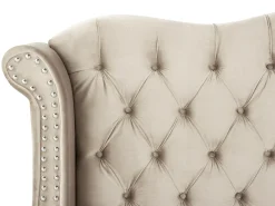 Seng Velour AYETTE 180 x 200 cm Beige