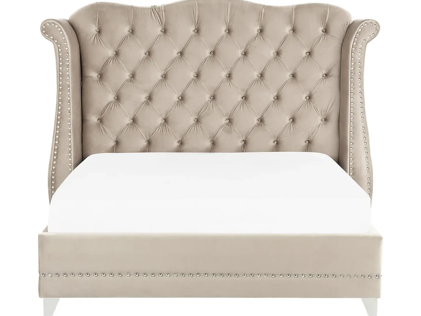 Seng Velour AYETTE 180 x 200 cm Beige